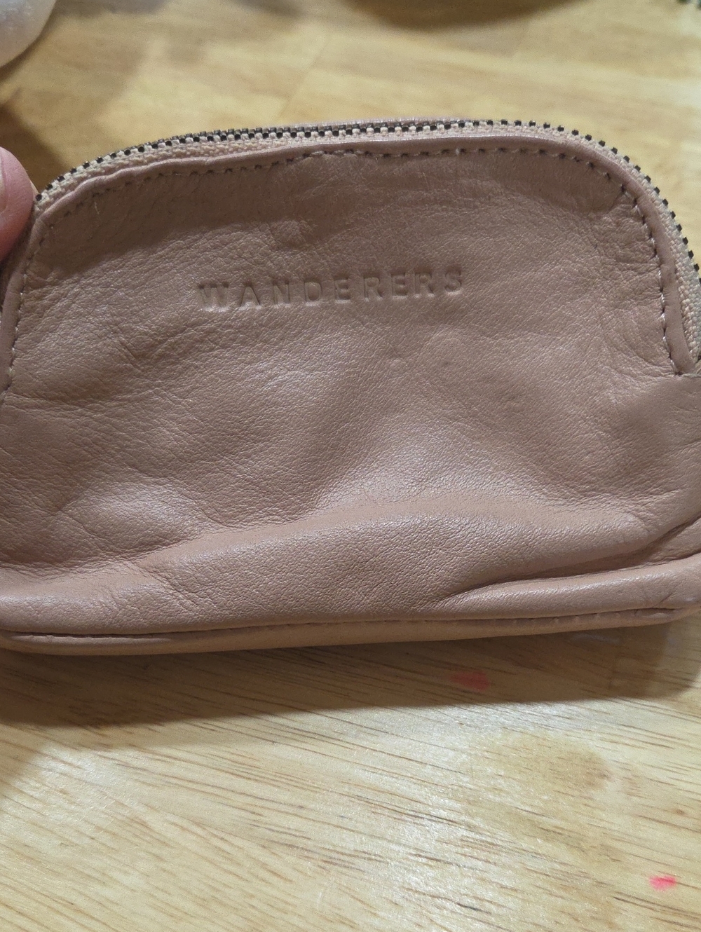 Wanderers Travel Co. Venetian card wallet blush pink